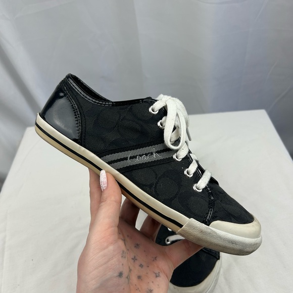 Coach Black Sneakers - Picture 1 of 4
